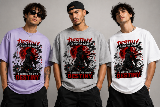 I Write My Own Destiny Oversized T-Shirt