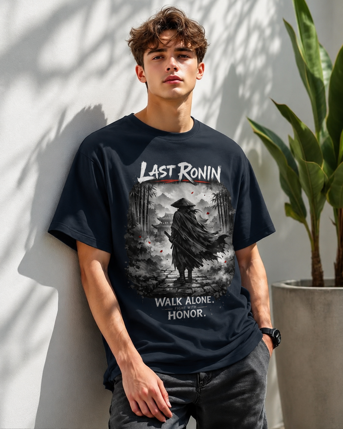 LAST RONIN – Premium Oversized Unisex T-Shirt